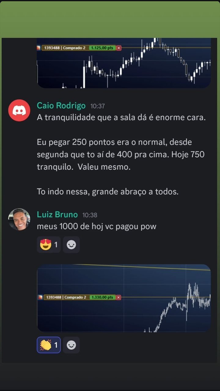 Depoimento de aluno da sala J2